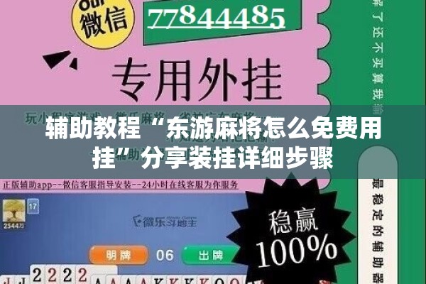 辅助教程“东游麻将怎么免费用挂	”分享装挂详细步骤