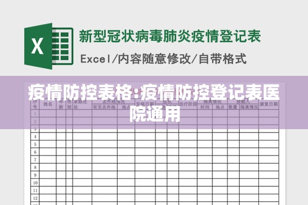 疫情防控表格:疫情防控登记表医院通用