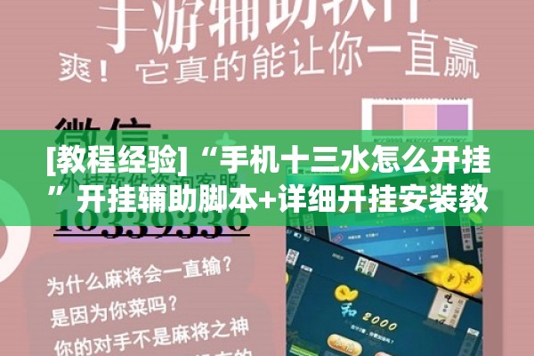 安装程序教程“微乐山东麻将真有挂么!辅助神器插件下载