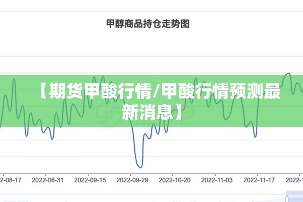 【期货甲酸行情/甲酸行情预测最新消息】