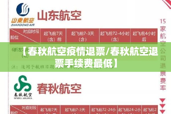 【春秋航空疫情退票/春秋航空退票手续费最低】 【春秋航空疫情退票/春秋航空退票手续费最低】