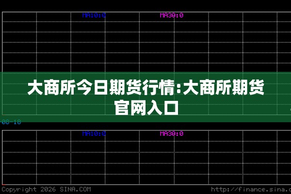 大商所今日期货行情:大商所期货官网入口