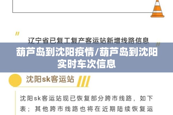 葫芦岛到沈阳疫情/葫芦岛到沈阳实时车次信息