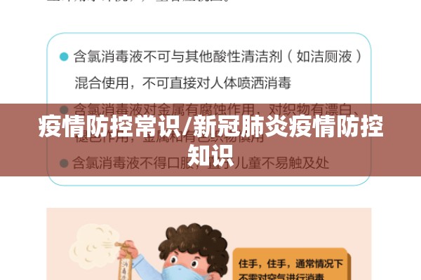 疫情防控常识/新冠肺炎疫情防控知识 疫情防控常识/新冠肺炎疫情防控知识
