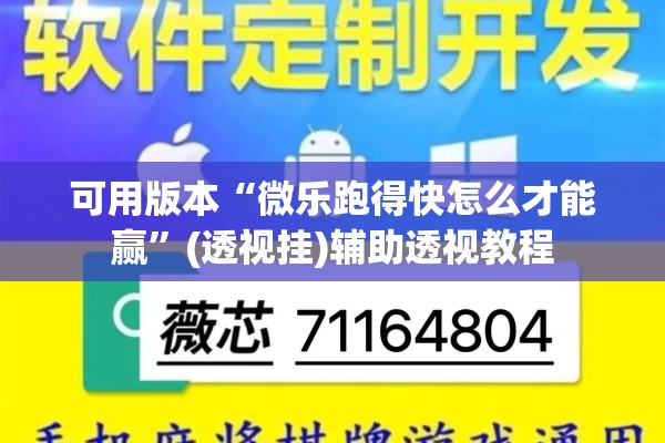 可用版本“微乐跑得快怎么才能赢	”(透视挂)辅助透视教程