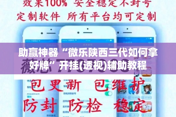 辅助教程“微乐陕西三代如何拿好牌”开挂(透视)辅助教程