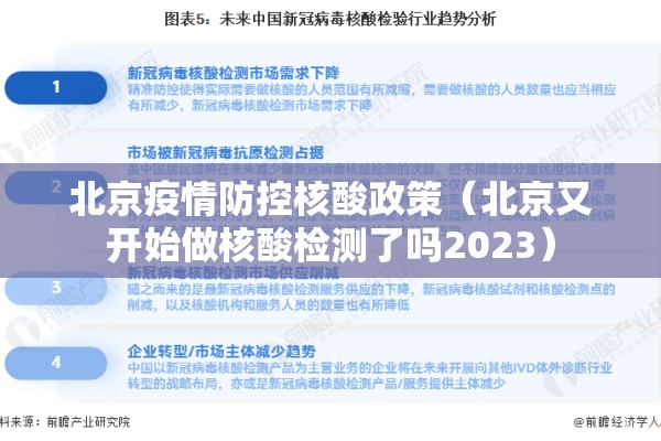 北京疫情防控核酸政策（北京又开始做核酸检测了吗2023）