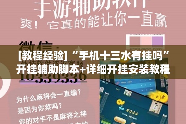 [教程经验]“手机十三水有挂吗”开挂辅助脚本+详细开挂安装教程
