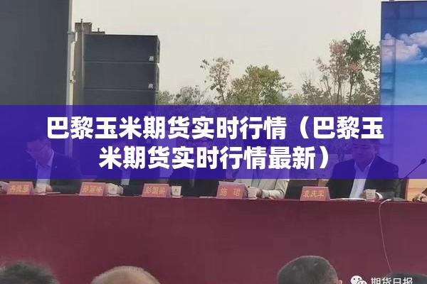 巴黎玉米期货实时行情（巴黎玉米期货实时行情最新）