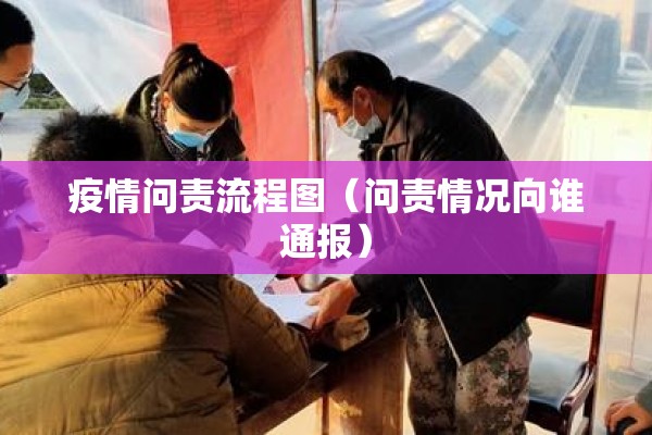 疫情问责流程图(问责情况向谁通报) 疫情问责流程图(问责情况向谁通报)