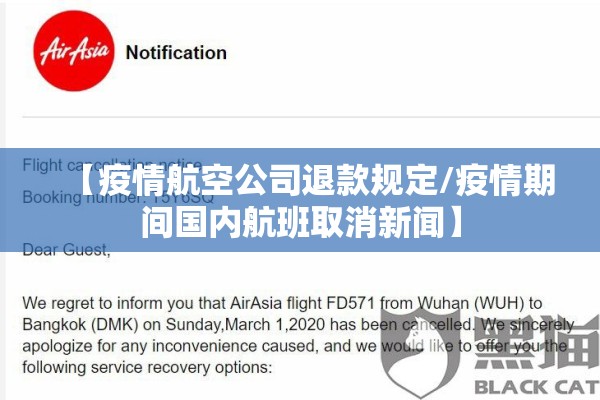 【疫情航空公司退款规定/疫情期间国内航班取消新闻】