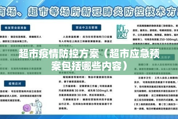 超市疫情防控方案（超市应急预案包括哪些内容）