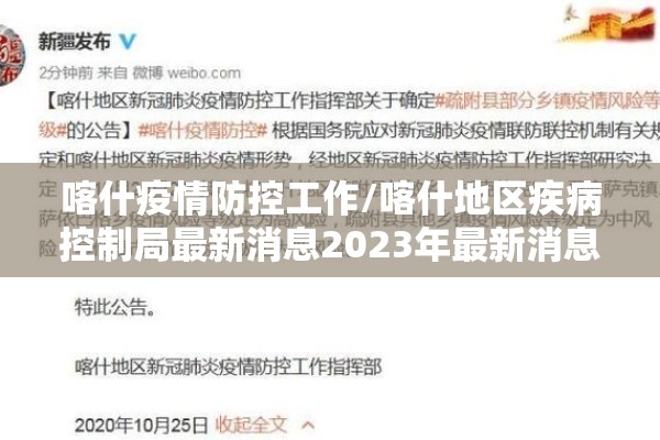 喀什疫情防控工作/喀什地区疾病控制局最新消息2023年最新消息查询