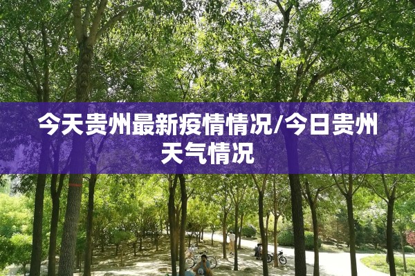今天贵州最新疫情情况/今日贵州天气情况