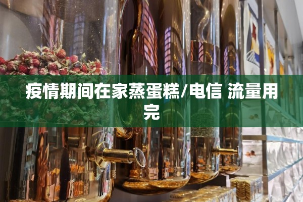 疫情期间在家蒸蛋糕/电信 流量用完