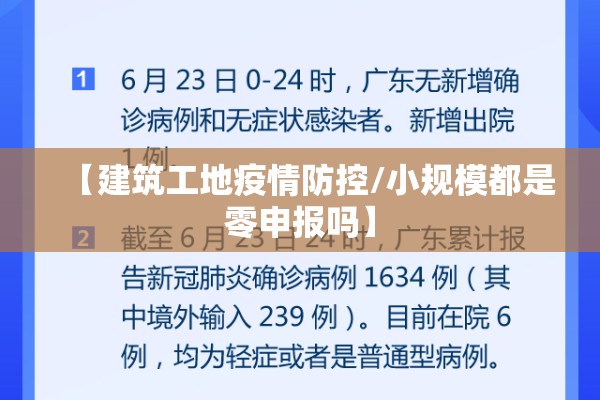 【建筑工地疫情防控/小规模都是零申报吗】 【建筑工地疫情防控/小规模都是零申报吗】