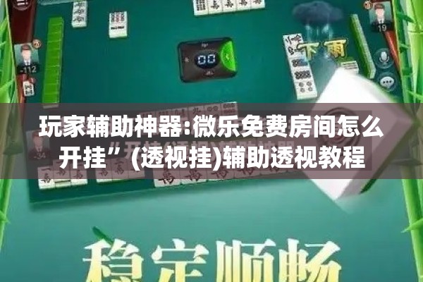 玩家辅助神器:微乐免费房间怎么开挂”(透视挂)辅助透视教程
