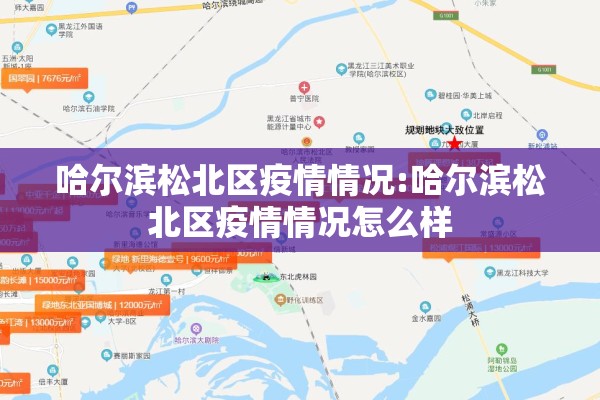 哈尔滨松北区疫情情况:哈尔滨松北区疫情情况怎么样