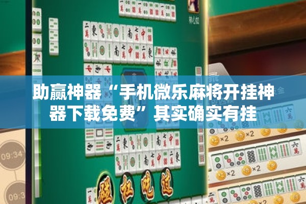 教程更新!微乐广西麻将小程序开挂神器”(透视挂)辅助透视教程
