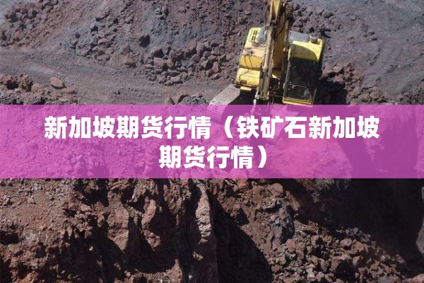 新加坡期货行情（铁矿石新加坡期货行情）