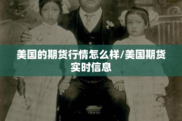美国的期货行情怎么样/美国期货实时信息 美国的期货行情怎么样/美国期货实时信息