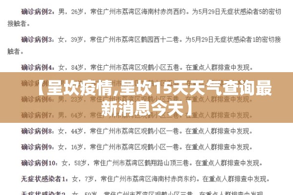 【呈坎疫情,呈坎15天天气查询最新消息今天】 【呈坎疫情,呈坎15天天气查询最新消息今天】