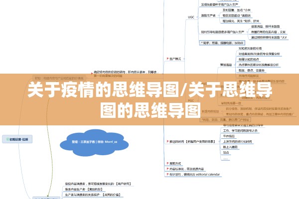 关于疫情的思维导图/关于思维导图的思维导图
